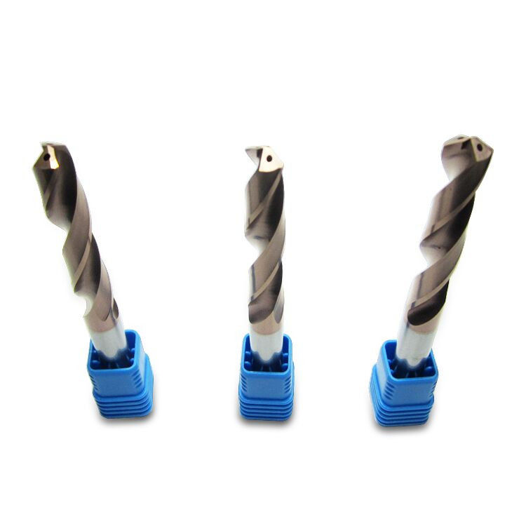 3D 5D CNC εργαλείο κοπής, Tungsten Carbide Twist Drill Bits 45 Hrc 55 Hrc 60 Hrc
