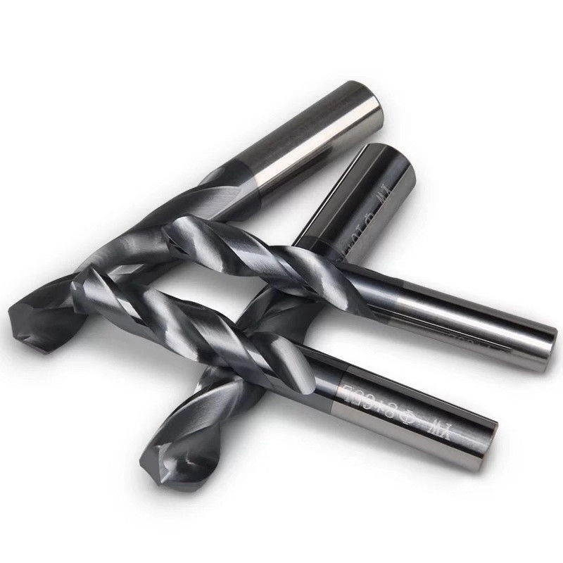 3D 5D CNC εργαλείο κοπής, Tungsten Carbide Twist Drill Bits 45 Hrc 55 Hrc 60 Hrc