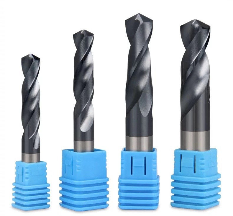3D 5D CNC εργαλείο κοπής, Tungsten Carbide Twist Drill Bits 45 Hrc 55 Hrc 60 Hrc